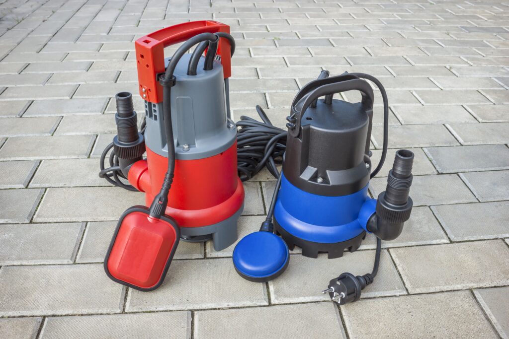 sump pump installation
